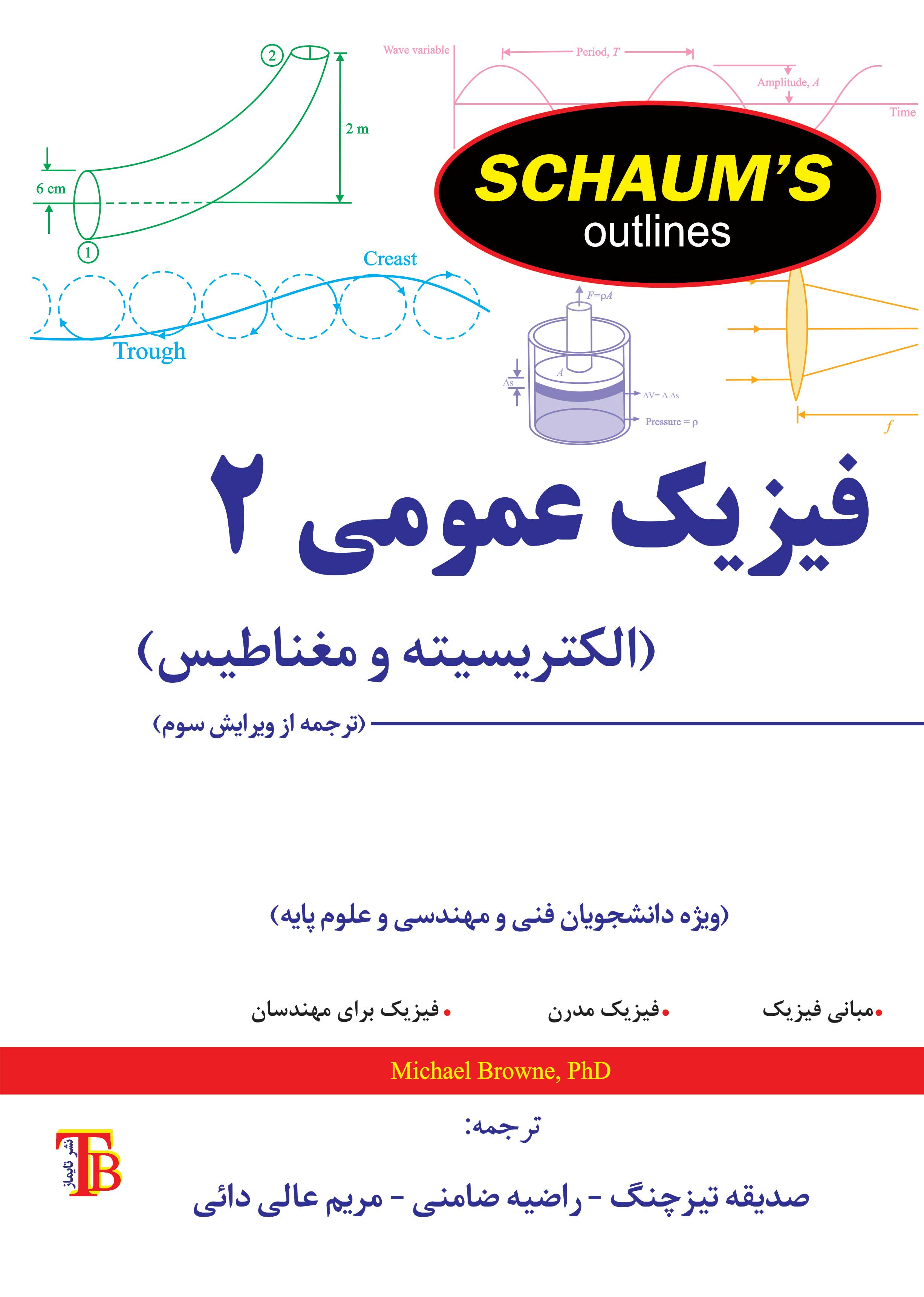 فیزیک عمومی 2(الکتریسیته و مغناطیس)- سری شومز