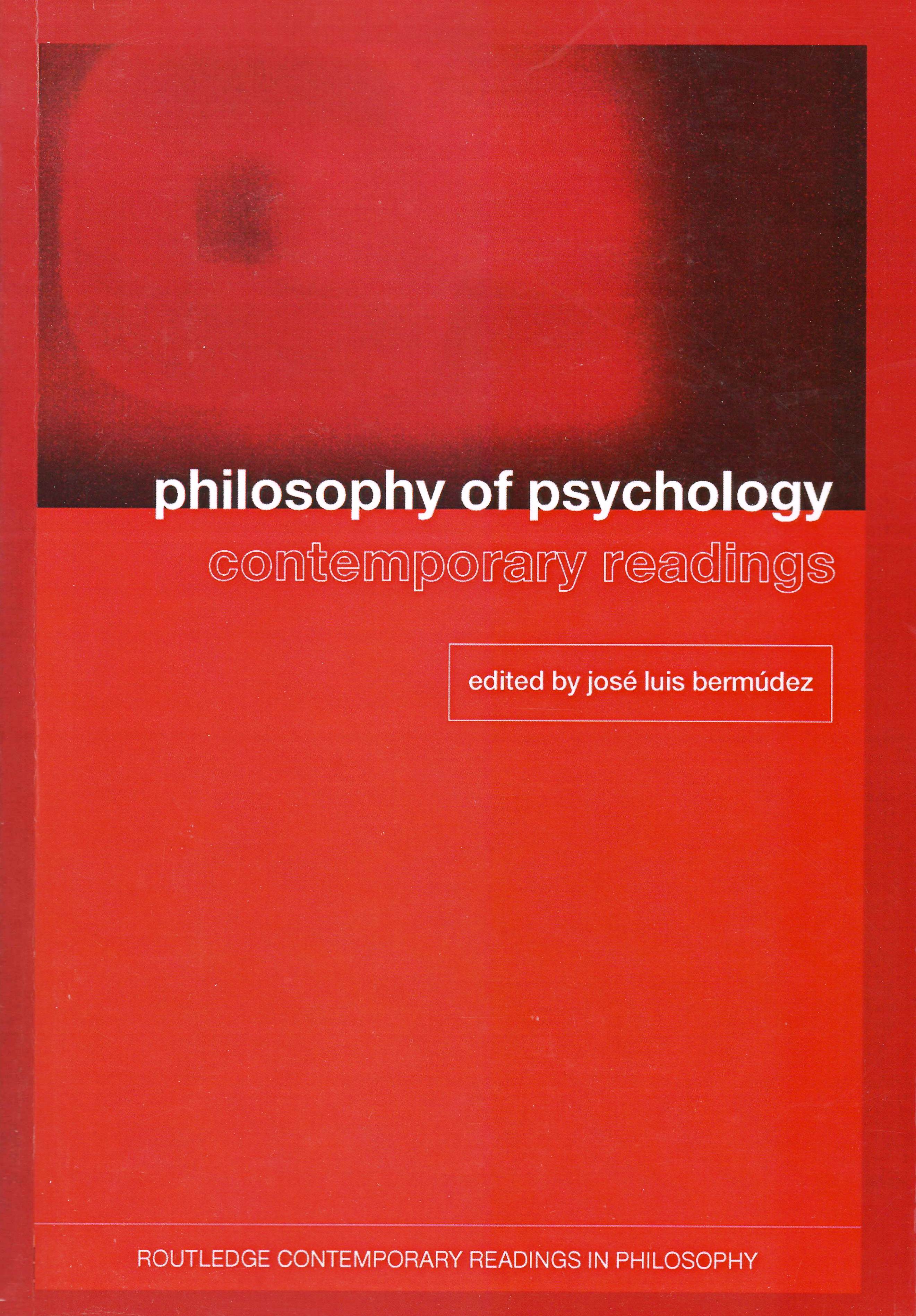 Philosophy of Psychology