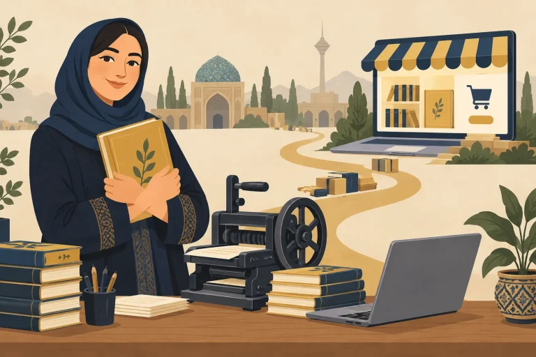 ناشر مؤلف چیست؟ راهنمای انتشار کتاب بدون ناشر برای مدرسان و پژوهشگران
